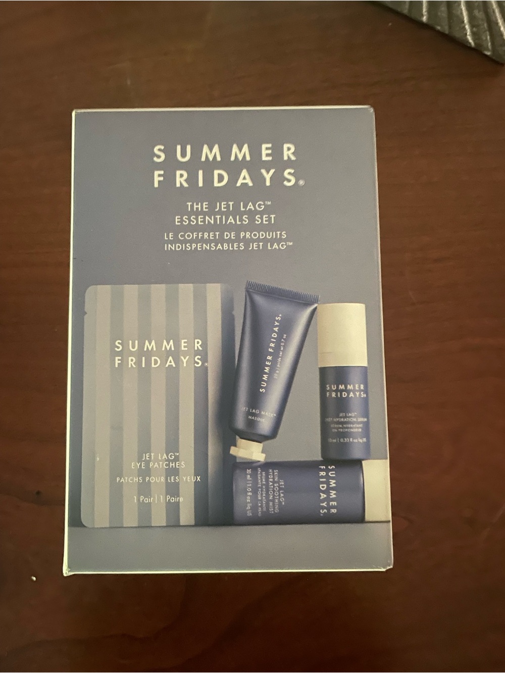 Summer Fridays Blue Jet Lag Essentials Travel Set